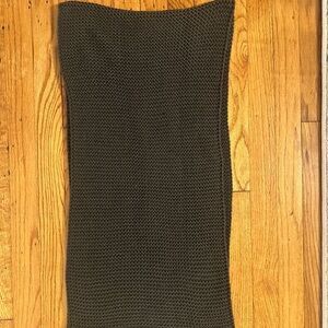 Nordstrom BP, Infinity Scarf, Gray, Chunky, Knit